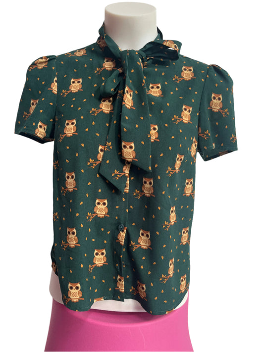 PRINCESS HIGHWAY - OWL SHIRT SZ 10