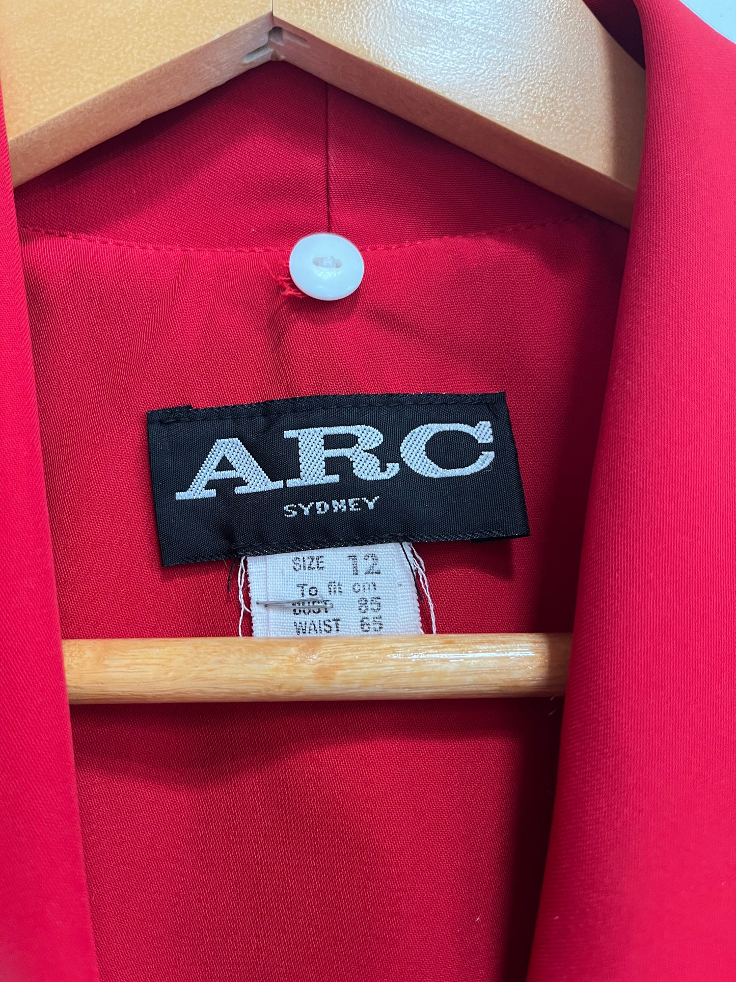 ARC - RED DRESS JACKET SZ 12