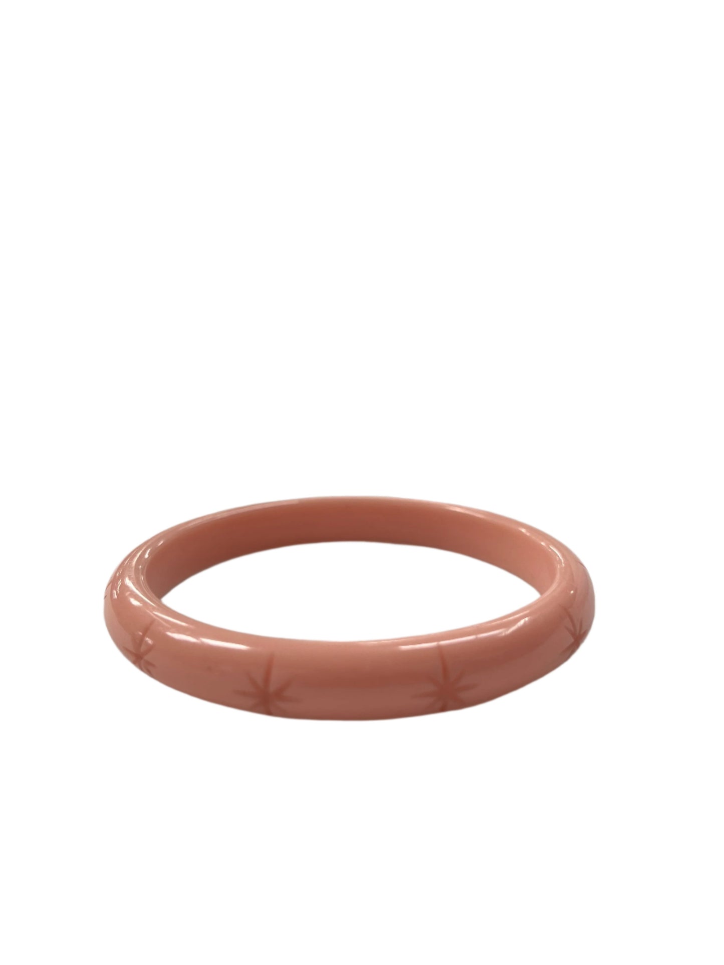 SPLENDETTE -PINK STARBURST NARROW BANGLE