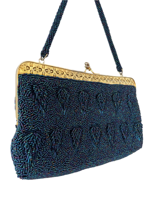 CITADEL NZ - BLUE BEADED BAG