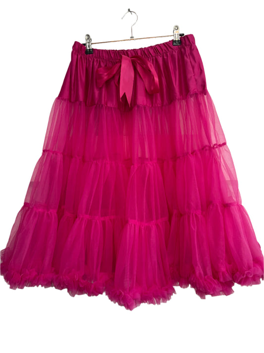 PINK - SINGLE PETTICOAT SZ M