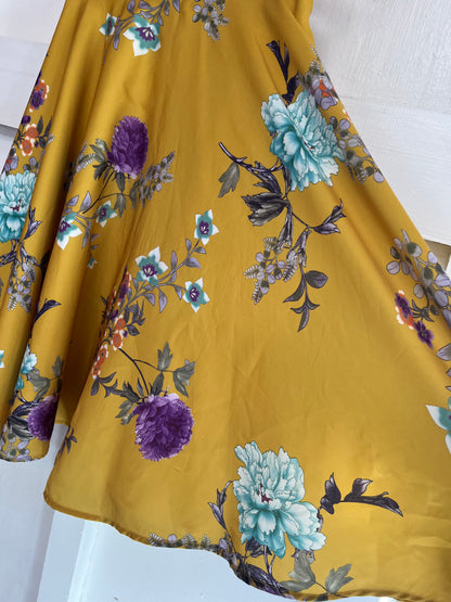 MODCLOTH YELLOW SKIRT SZ 3X