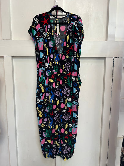 HELLBUNNY - CORA JUMPSUIT sz 18