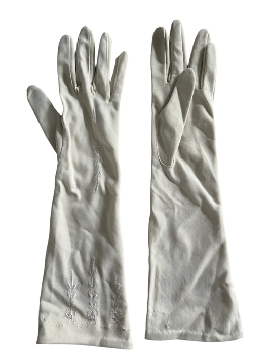 SIMPLEX - CREAM MID LENGTH GLOVES