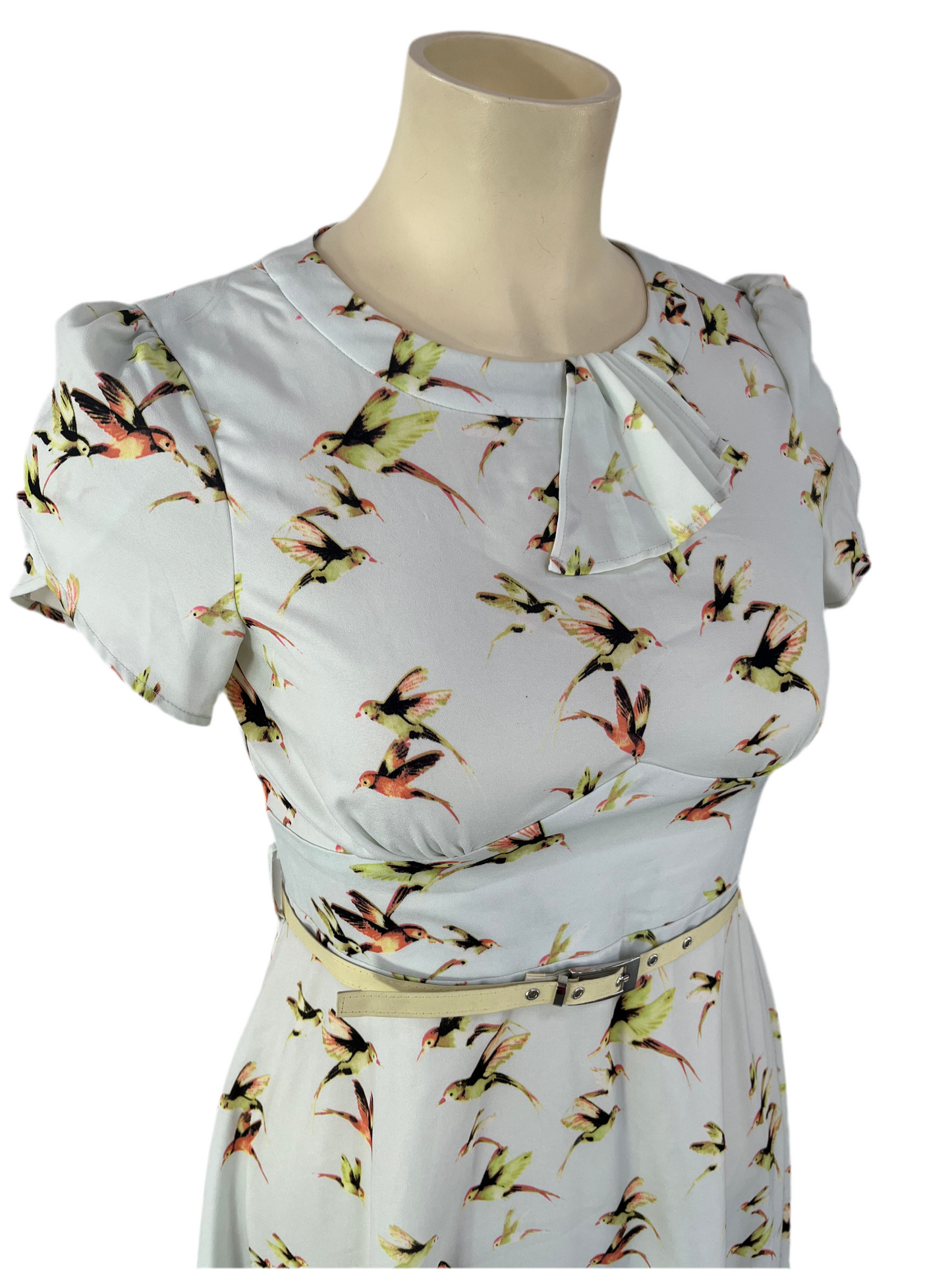 LINDY BOP  - HUMMINGBIRD DRESS SZ 14