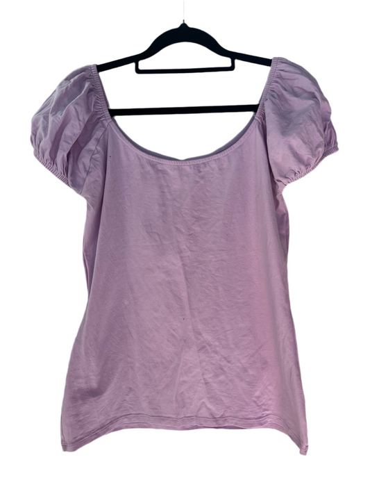 LILAC PUFF TOP SZ M/12