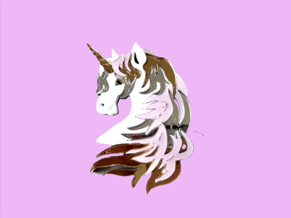 UNICORN BROOCH