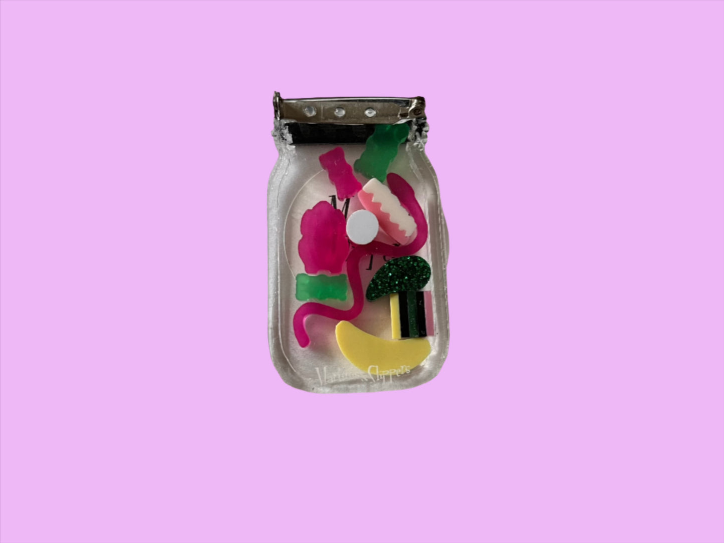 LOLLY JAR BROOCH