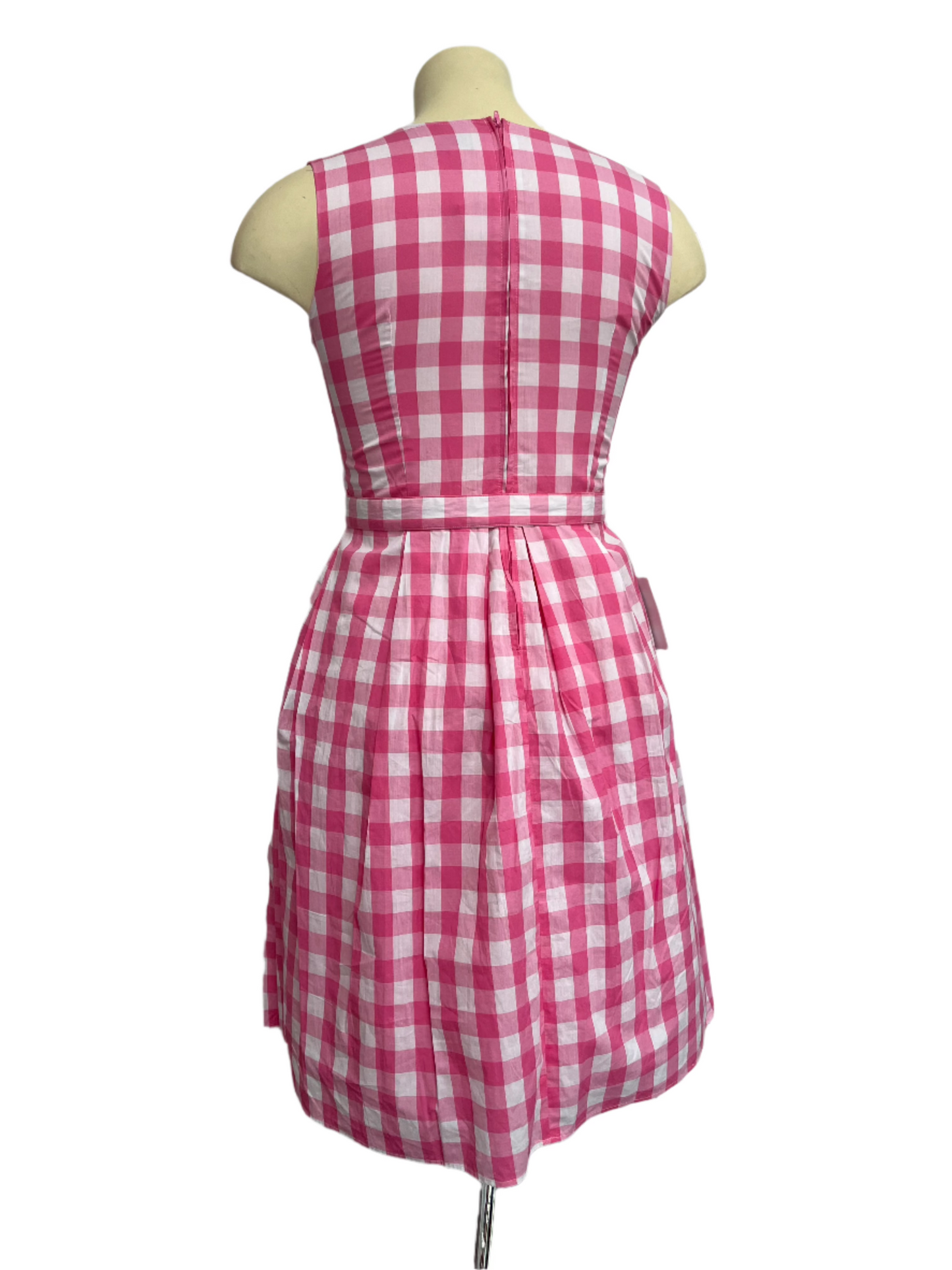 PINK GINGHAM DRESS SZ 14