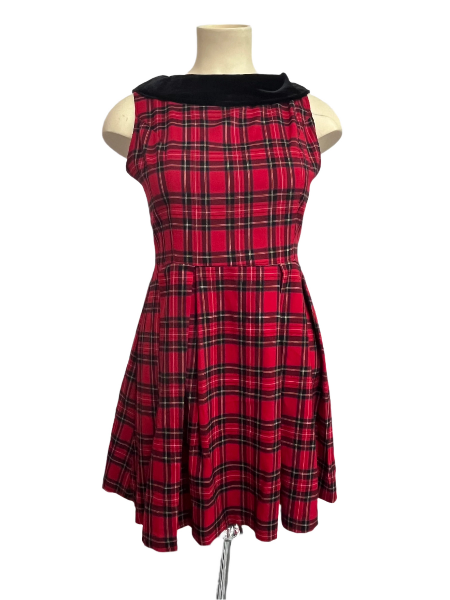 TARTAN DRESS SZ 14