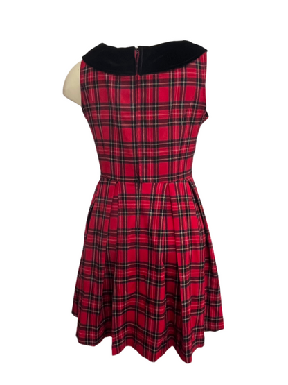 TARTAN DRESS SZ 14