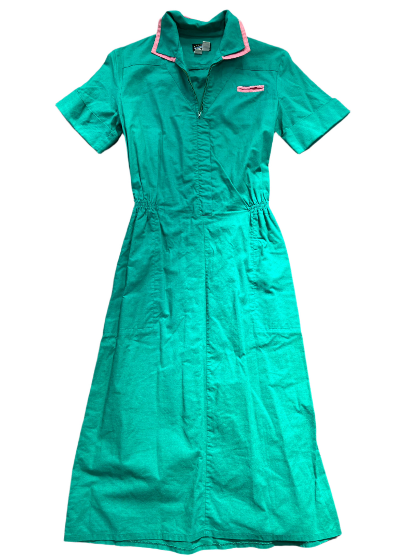 TERRIFIC - TEAL DINER DRESS sz 10