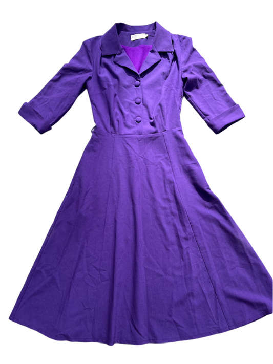 ZOE VINE - PURPLE DRESS SZ 8