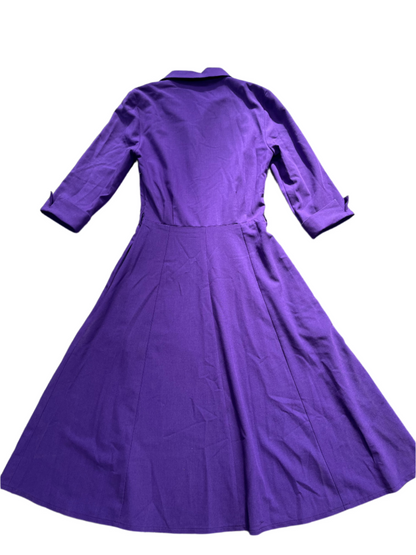 ZOE VINE - PURPLE DRESS SZ 8