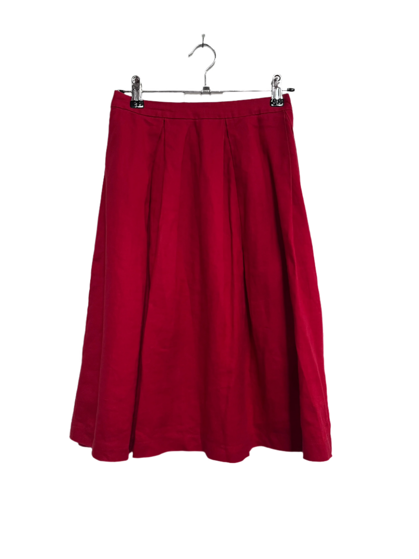 PRINCESS HIGHWAY - RED COTTON SKIRT sz 12