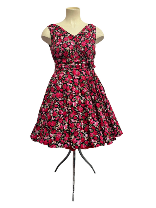 LAURINA JEAN - FLORAL SWING DRESS sz 14