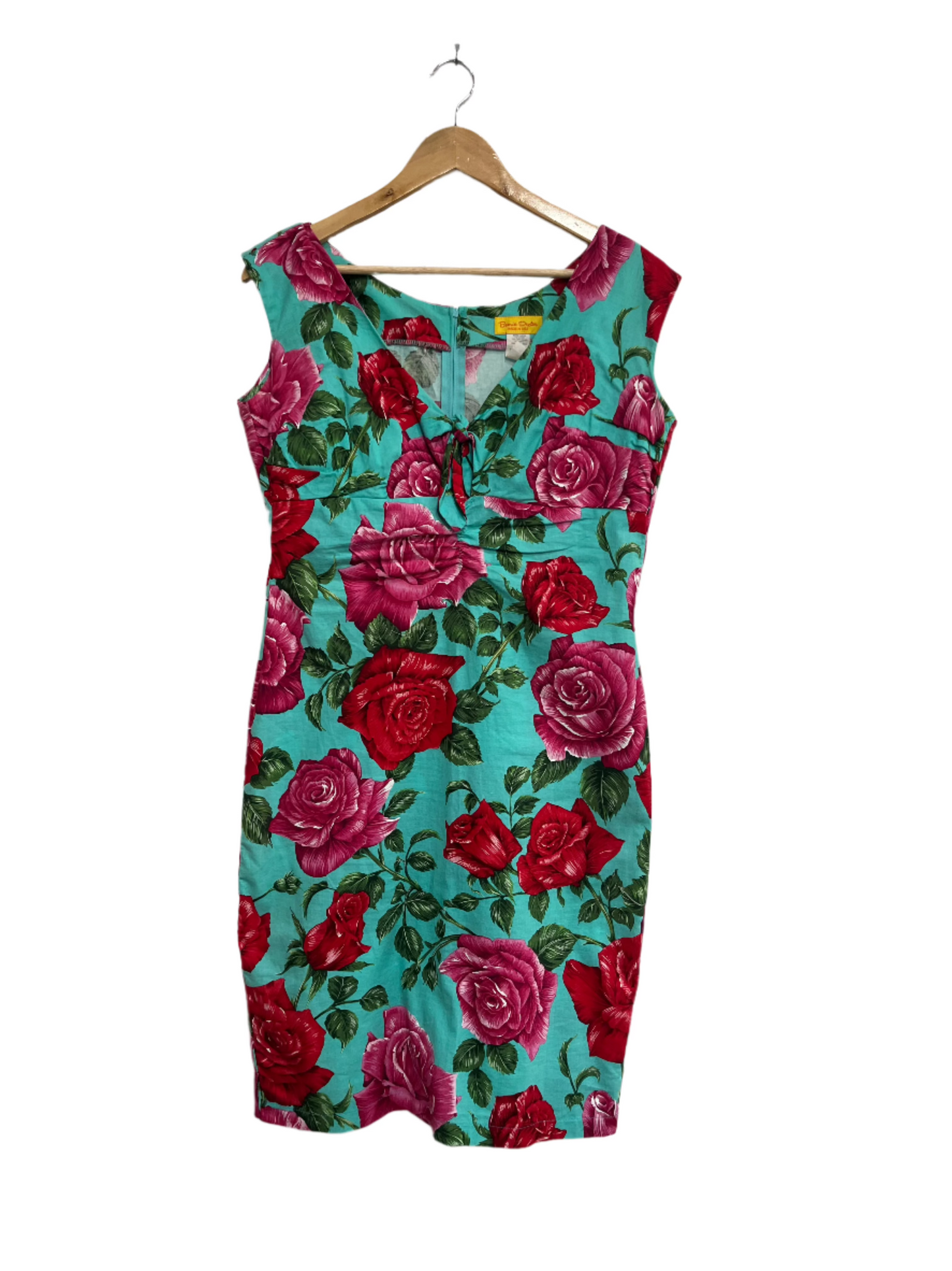 BERNIE DEXTER - FLORAL WIGGLE DRESS sz 14