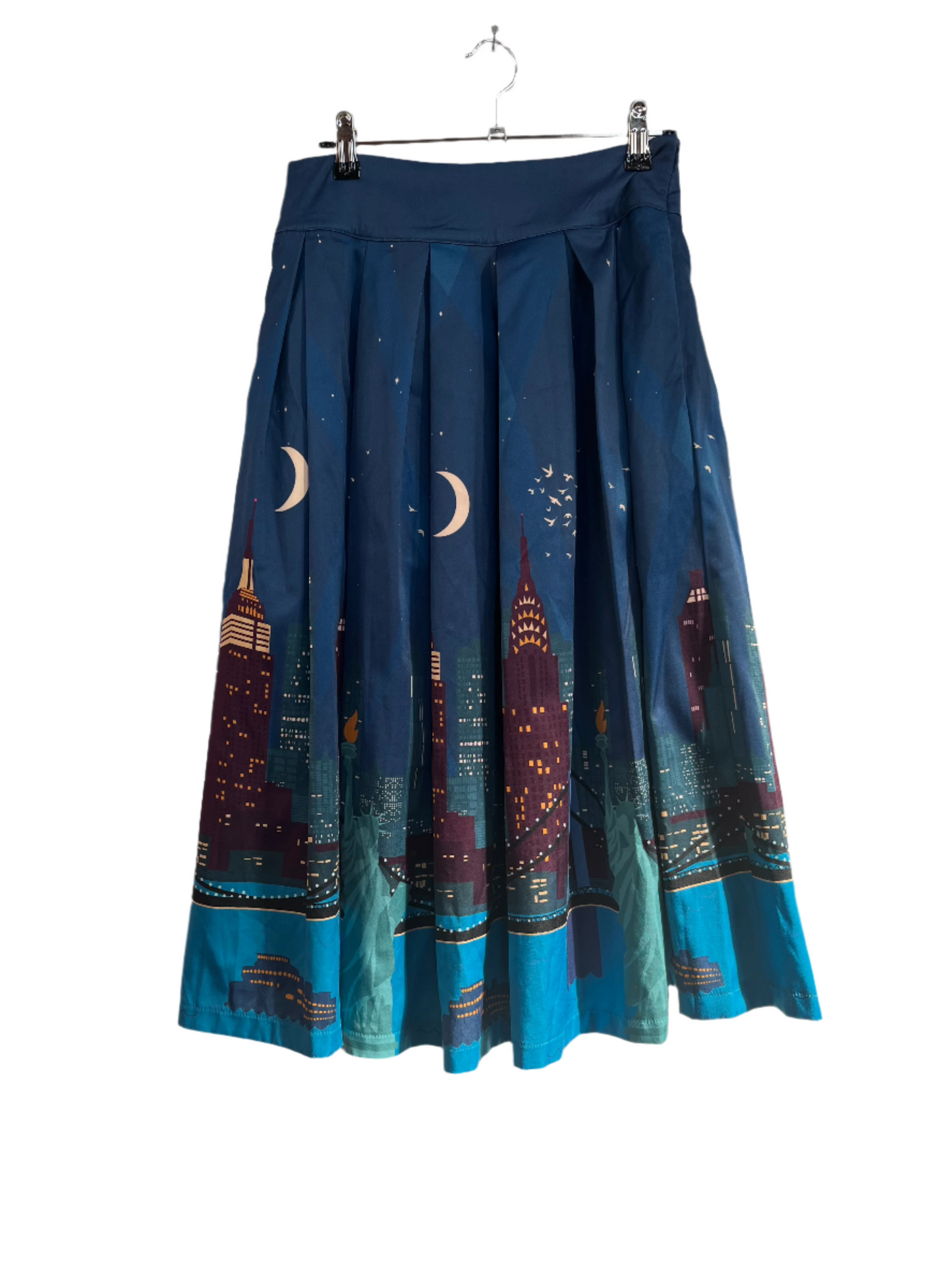 LINDY BOP  - NIGHT NEW YORK SKIRT sz 14