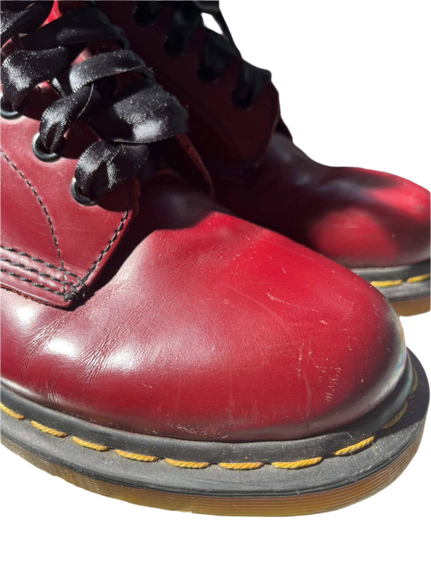 DOC MARTINS - BURGUNDY- sz US8