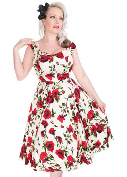 HEARTS & ROSES - JOLENE ROSE DRESS SZ 16