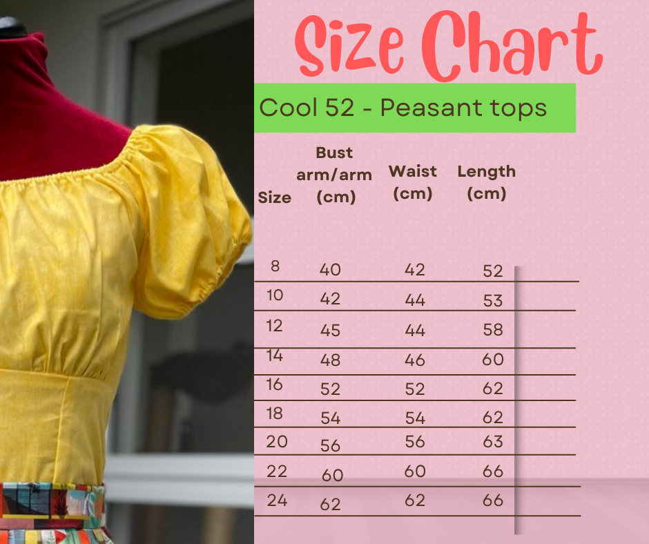 YELLOW PEASANT TOP