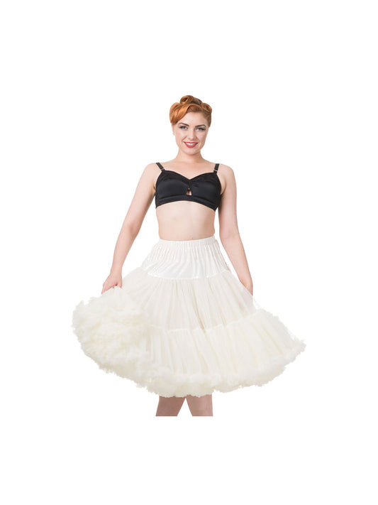 IVORY DOUBLE PETTICOAT