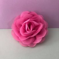 CHIFFON HAIR FLOWERS