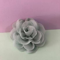 CHIFFON HAIR FLOWERS