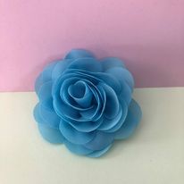 CHIFFON HAIR FLOWERS