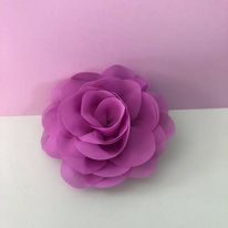 CHIFFON HAIR FLOWERS