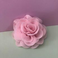 CHIFFON HAIR FLOWERS