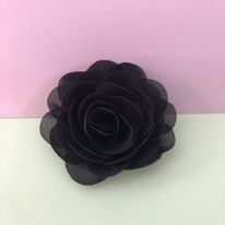 CHIFFON HAIR FLOWERS