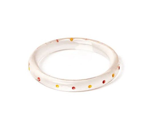 NARROW DUCHESS CITRUS CLEAR BANGLE