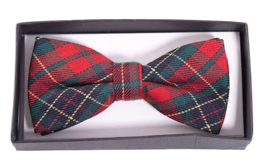 TARTAN BOW TIE