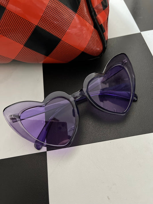 PURPLE HEART SUNGLASSES