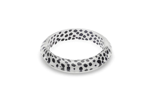 WHITE LEOPARD MIDI BRACELET