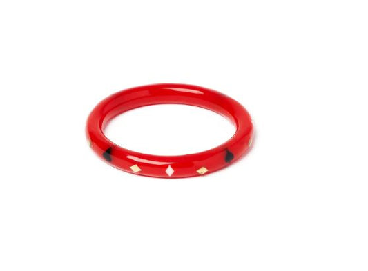 NARROW WILD CARD BANGLE