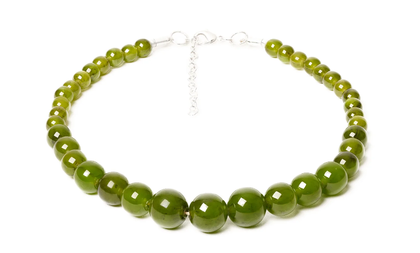 Zombie green necklace